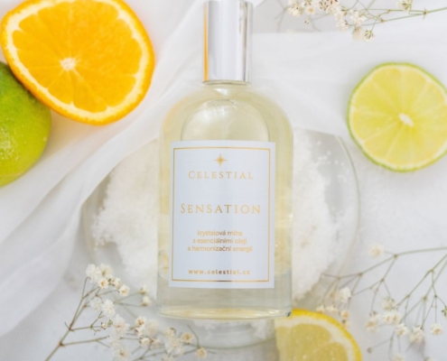 Sensation- krystalová mlha s vůní citrusů a citrínem